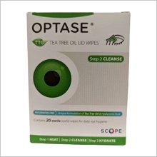 OptaseTeaTreeEyeWipes